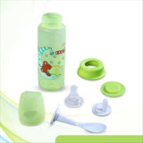 Apple Baby 3-in-1 Feeding Bottle with Nipple, Spout, and Spoon_ 8OZ 250ML_01A02