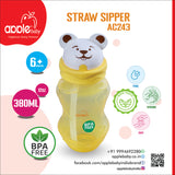 APPLE BABY SIPPER STRAW SIPPER 12oz/360ml_AC243