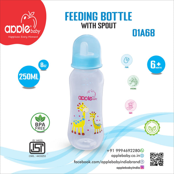FEEDING BOTTLE WITH SPOUT_80Z 250ML_01A68