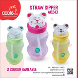 APPLE BABY SIPPER STRAW SIPPER 12oz/360ml_AC243