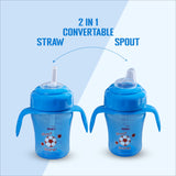 2 IN 1 SPOUT & STRAW SIPPER CUP 7oz/ 210ML_AC386