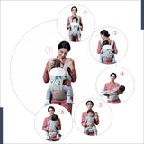 APPLE BABY 6 IN 1 MULTI FUNCTIONAL BABY HIP SEAT CARRIER _AB1196
