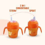 APPLE BABY SIPPER 2 IN 1 SPOUT & STRAW SIPPER CUP 5oz/150ML_AC385