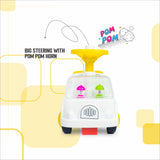 apple baby Rider on Car for Kids Mini Rider for Kids | Push Car Rider with Smooth Wheels Baby Car Suitable for Boys & Girls Age 0-3 Year | AR133