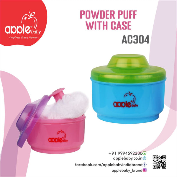 AC304_POWDER BOX WITH PUFF