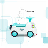apple baby Rider on Car for Kids Mini Rider for Kids | Push Car Rider with Smooth Wheels Baby Car Suitable for Boys & Girls Age 0-3 Year | AR133