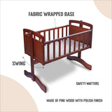 BC117_WOODEN CRADLE