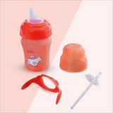 2 IN 1 SPOUT & STRAW SIPPER CUP 7oz/ 210ML_AC386