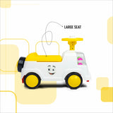 apple baby Rider on Car for Kids Mini Rider for Kids | Push Car Rider with Smooth Wheels Baby Car Suitable for Boys & Girls Age 0-3 Year | AR133