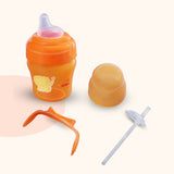 APPLE BABY SIPPER 2 IN 1 SPOUT & STRAW SIPPER CUP 5oz/150ML_AC385