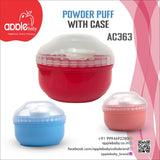 AC363_POWDER BOX WITH PUFF