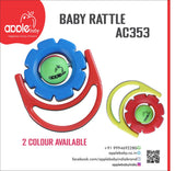 AC353_CROWN BABY RATTLE