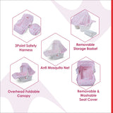 BC126_CARRY COT WITH MOSQUITO NET