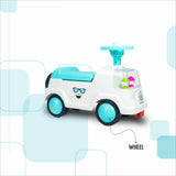 apple baby Rider on Car for Kids Mini Rider for Kids | Push Car Rider with Smooth Wheels Baby Car Suitable for Boys & Girls Age 0-3 Year | AR133