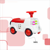 apple baby Rider on Car for Kids Mini Rider for Kids | Push Car Rider with Smooth Wheels Baby Car Suitable for Boys & Girls Age 0-3 Year | AR133