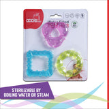 WATER FILLED TEETHER (Pack of 3)_AC409