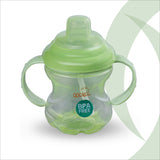 APPLE BABY SIPPER 2HANDLE STRAW CUP WITH SOFT SPOUT 9oz/260ml_AC245