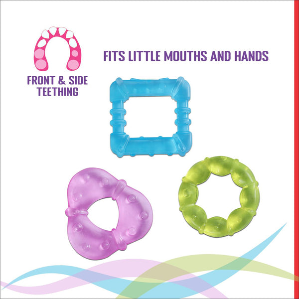 AC409_WATER FILLED TEETHER (Pack of 3)