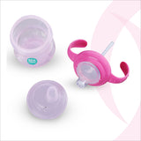 APPLE BABY SIPPER 2HANDLE STRAW CUP WITH SOFT SPOUT 9oz/260ml_AC245