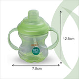 APPLE BABY SIPPER 2HANDLE STRAW CUP WITH SOFT SPOUT 9oz/260ml_AC245