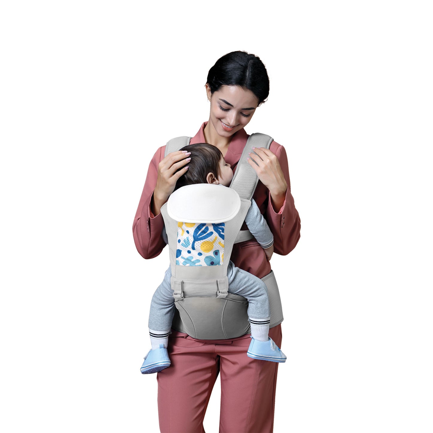 APPLE BABY 6 IN 1 MULTI FUNCTIONAL BABY HIP SEAT CARRIER _AB1196