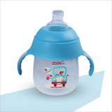 TWO HANDLE SILICONE SOFT SPOUT CUP 80Z/210ML_AC299