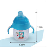TWO HANDLE SILICONE SOFT SPOUT CUP 80Z/210ML_AC299