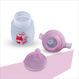 TWO HANDLE SILICONE SOFT SPOUT CUP 80Z/210ML_AC299