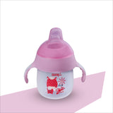 TWO HANDLE SILICONE SOFT SPOUT CUP 80Z/210ML_AC299