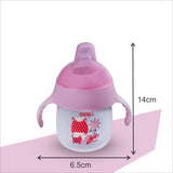 TWO HANDLE SILICONE SOFT SPOUT CUP 80Z/210ML_AC299