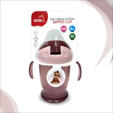 SIPPER CUP(2 IN 1 SPOUT & STRAW)180ML_AC410