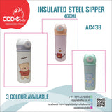 INSULATED STEEL SIPPER 400ML_AC438