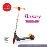 Bunny 3 Wheels Kick Ride Kids Scooter