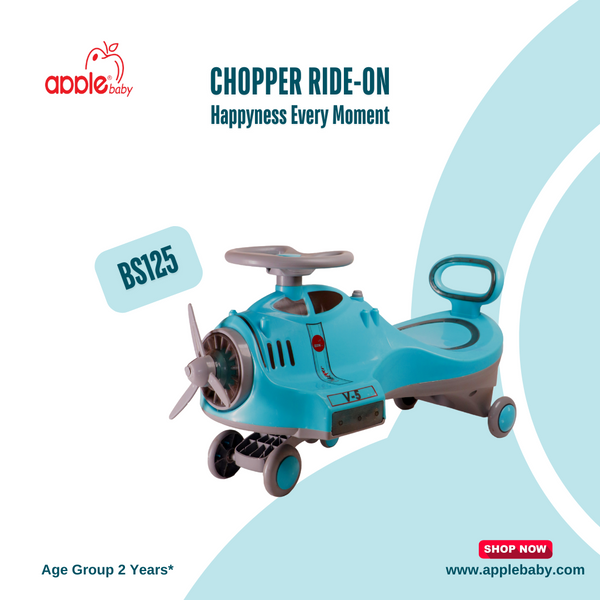 BS125_Apple baby Chopper Rideon
