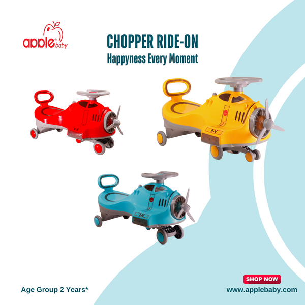 BS125_Apple baby Chopper Rideon