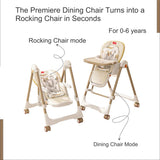 Multi-functional High-Chair Cum Swing_BC138
