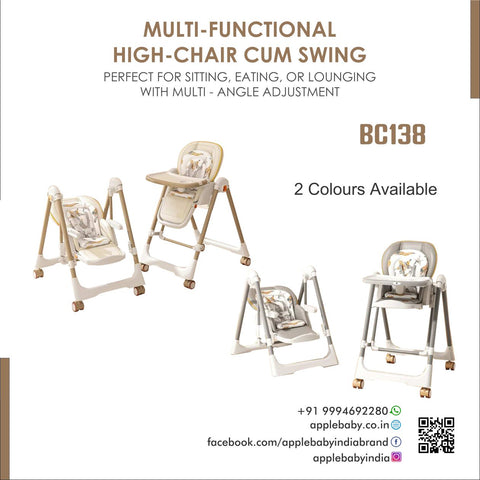 Multi-functional High-Chair Cum Swing_BC138