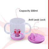 TWO HANDLE HARD SPOUT CUP 200ml_LB1007