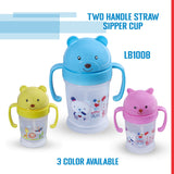 TWO HANDLE STRAW SIPPER CUP _175ML_LB1008