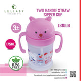 TWO HANDLE STRAW SIPPER CUP _175ML_LB1008