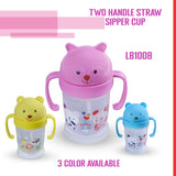 TWO HANDLE STRAW SIPPER CUP _175ML_LB1008