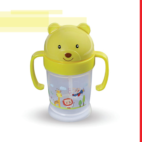TWO HANDLE STRAW SIPPER CUP _175ML_LB1008