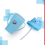 TWO HANDLE STRAW SIPPER CUP _300ML_LB1009