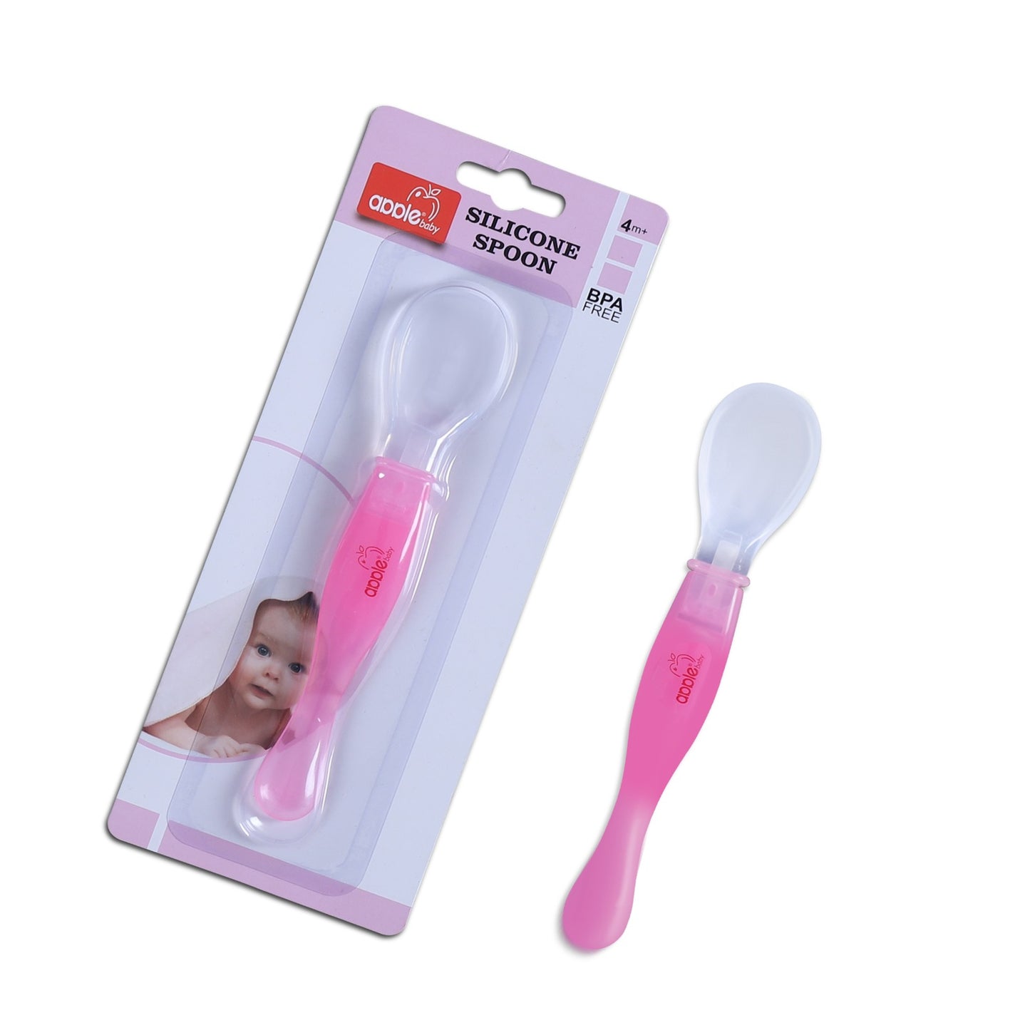 AC333 SILICONE SPOON (Pack of 2)