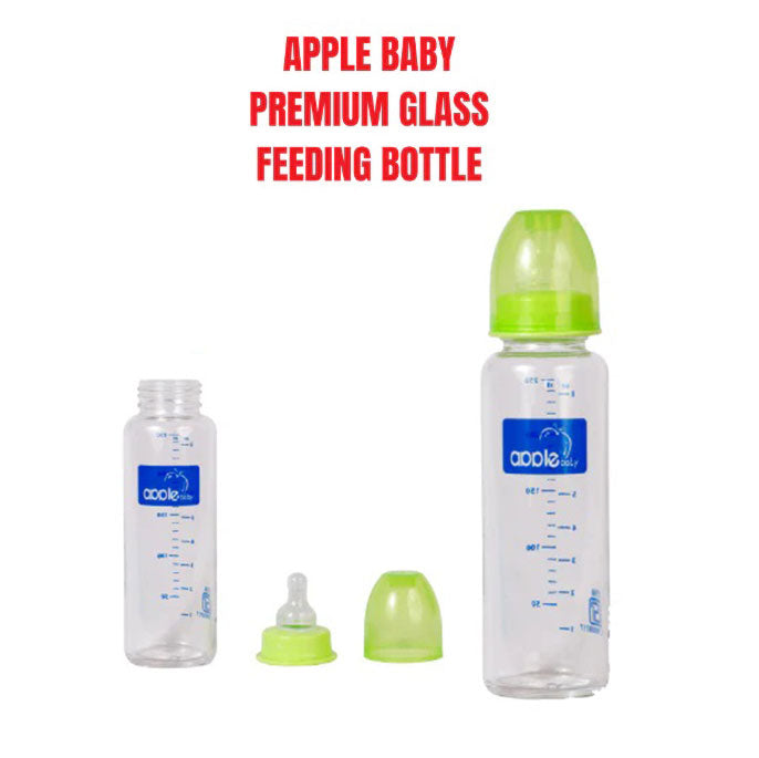 01A92 PREMIUM GLASS FEEDING BOTTLE 8oz / 250 ML
