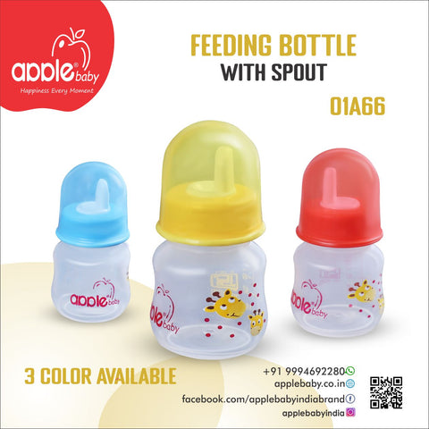 Apple Baby PP BOOTS BOTTLE WITH SPOUT_2OZ/ 60 ML_01A66