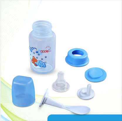 3 IN 1 FEEDING BOTTLE FEEDING, SIPPER,FEEDER _4OZ 125ML_01A01 (Pack of 2)
