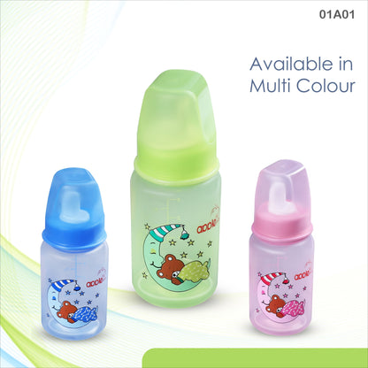 3 IN 1 FEEDING BOTTLE FEEDING, SIPPER,FEEDER _4OZ 125ML_01A01 (Pack of 2)