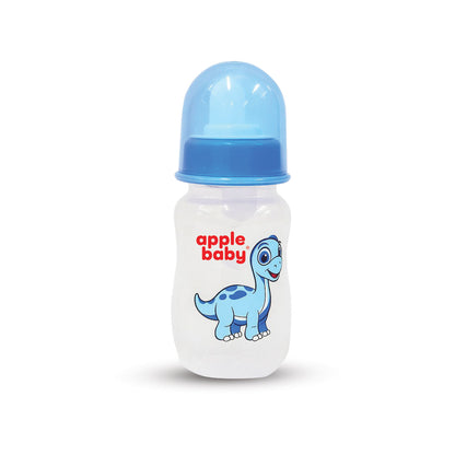 APPLE BABY FEEDING BOOTS BOTTLE WITH SPOUT 4OZ (125ML) 01A67 (Pack of 3)