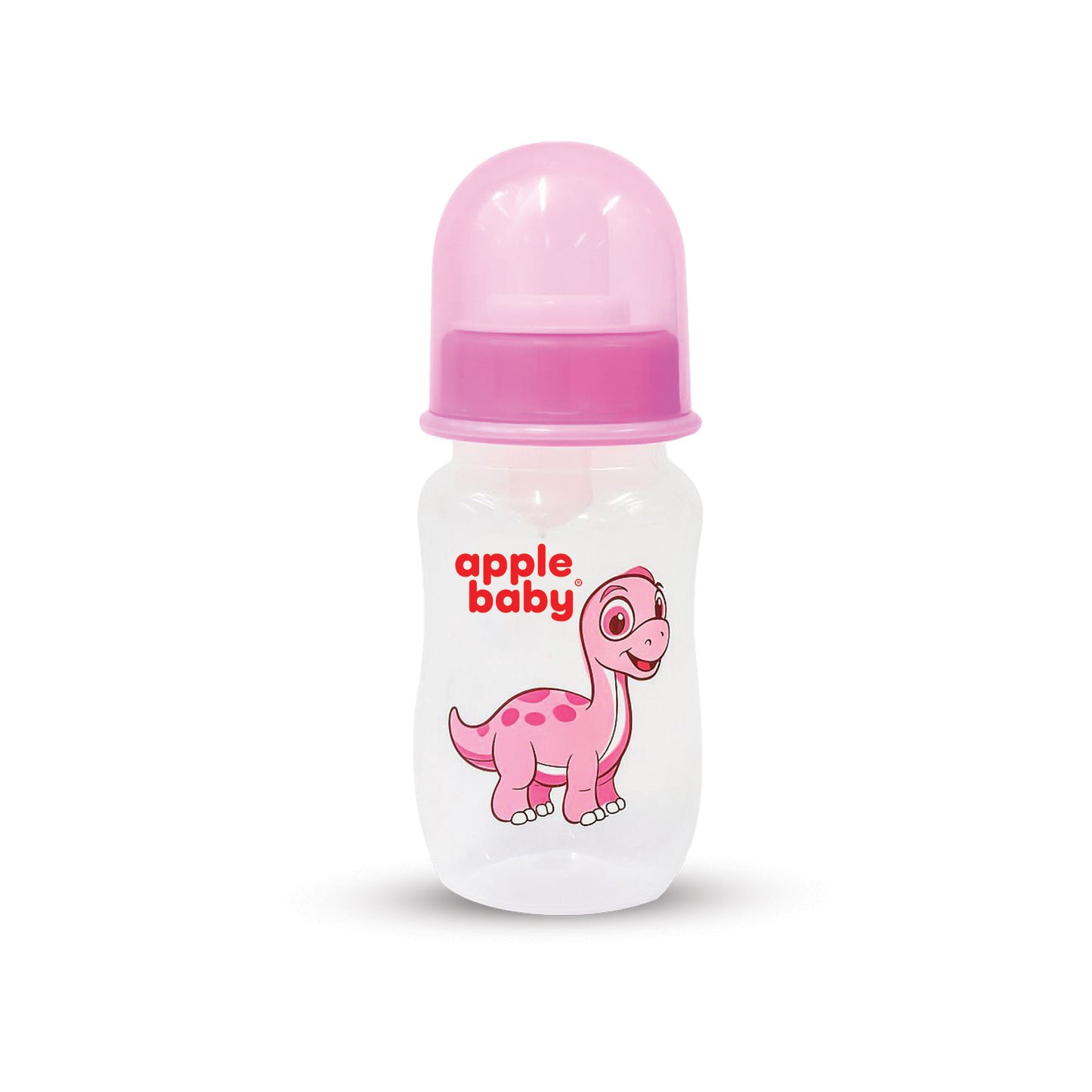 APPLE BABY FEEDING BOOTS BOTTLE WITH SPOUT 4OZ (125ML) 01A67 (Pack of 3)